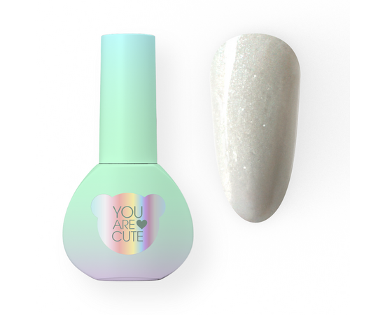 You Are Cute. Bottle Gel #10, 5 ml, рідкий гель з шимером #1