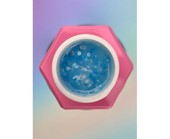 You Are Cute. Builder Gel #29, 15 ml, гель для нарощування з кольоровими сердечками #2