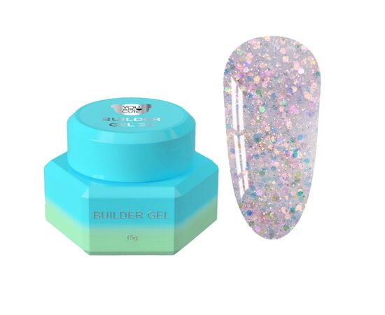 You Are Cute. Builder Gel "PIXIE DREAM Collection", 5*15 ml, набір гелів для нарощування #5
