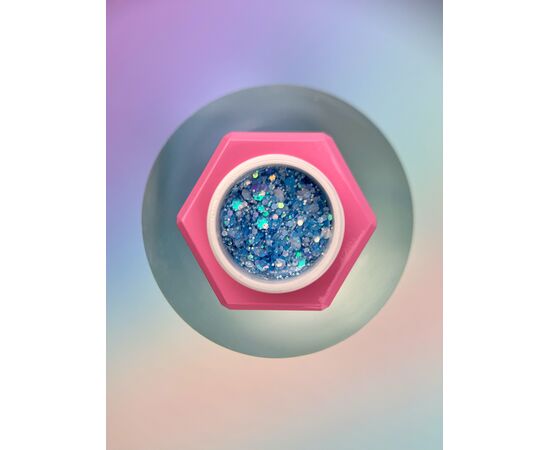 You Are Cute. Glitter Gel #04, 5 ml, Блискітки для нігтів #2