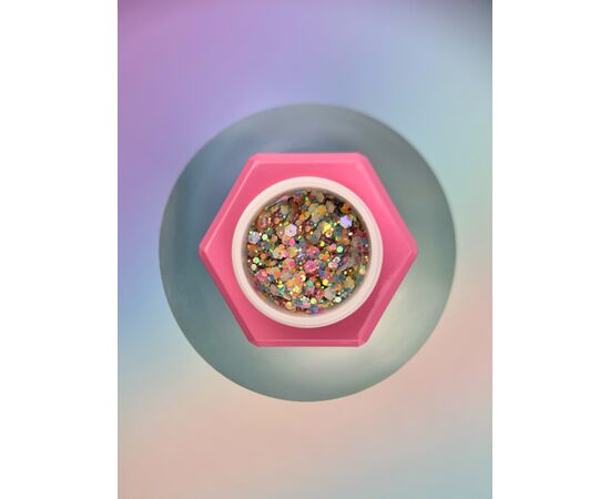 You Are Cute. Glitter Gel #06, 5 ml, Блискітки для нігтів #2