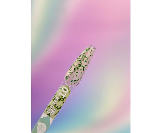 You Are Cute. Glitter Gel #10, 5 ml, Прозорий гель з сухоцвітами #3