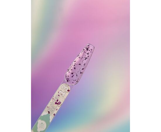 You Are Cute. Glitter Gel #13, 5 ml, Прозорий гель з сухоцвітами #3