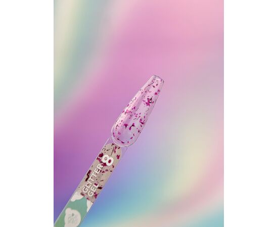 You Are Cute. Glitter Gel #08, 5 ml, Прозорий гель з сухоцвітами #3