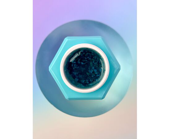 You Are Cute. Glitter Gel #09, 5 ml, Прозорий гель з сухоцвітами #2