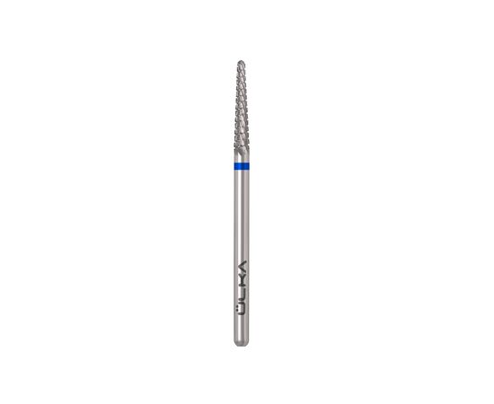 Ülka. Carbide nail bit, needle, blue, Ø 2.3 mm / роб. частина 14mm, Фреза твердосплавна "Голка" синя #2