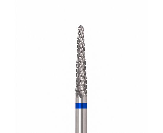Ülka. Carbide nail bit, needle, blue, Ø 2.3 mm / роб. частина 14mm, Фреза твердосплавна "Голка" синя #1