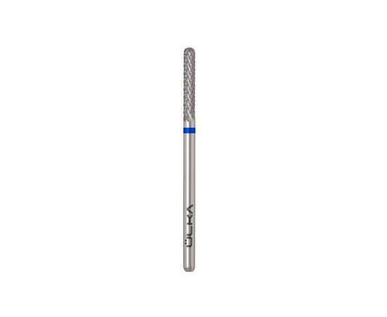 Ülka. Carbide nail bit, needle, blue, Ø 2.3 mm / роб. частина 15 mm, Фреза твердосплавна "Голка" синя #2