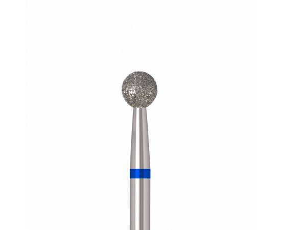 Ülka. Diamond nail bit, ball, blue, Ø 4 mm, Фреза алмазна "Куля" синя #1
