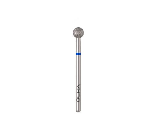 Ülka. Diamond nail bit, ball, blue, Ø 5 mm, Фреза алмазна "Куля" синя #2