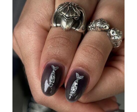 ADORE. Metallic Gel, 8 ml. Рідка металізована гель-фарба #6