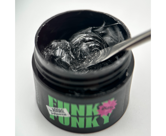 ADORE. Art Gel "Funky Gum", 15 ml. Гель для об'ємних дизайнів в банці, прозорий #2