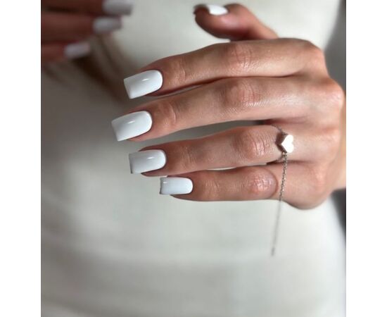 KODI Gel polish #01BW, яскраво-білий, 7 ml, гель-лак #5