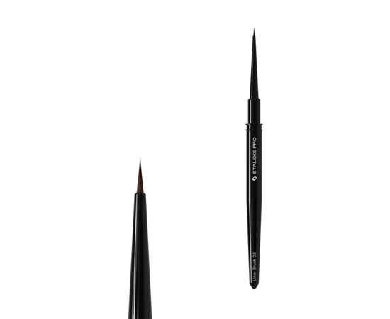 STALEKS. Manicure brush liner, Expert 1 mm/5 mm. Пензлик-лайнер для манікюру #1