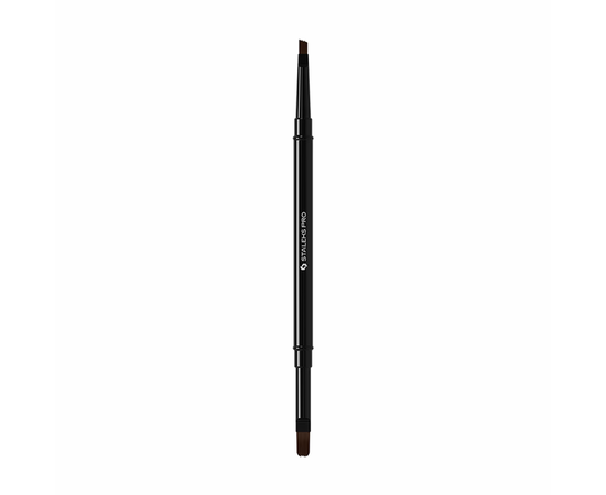 STALEKS. Gel brush, Expert 11 mm та 7 mm. Пензлик для гелю двосторонній #2