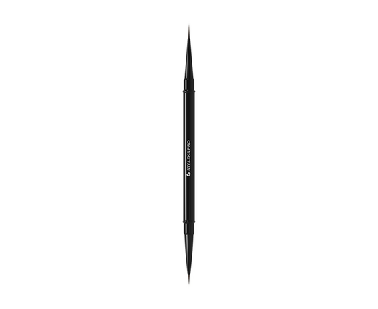 STALEKS. Manicure brush liner, Expert 7 mm та 10 mm. Пензлик-лайнер двосторонній #2