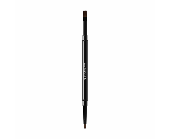STALEKS. Gel brush, Expert 7 mm та 10 mm. Пензлик для гелю двосторонній #2
