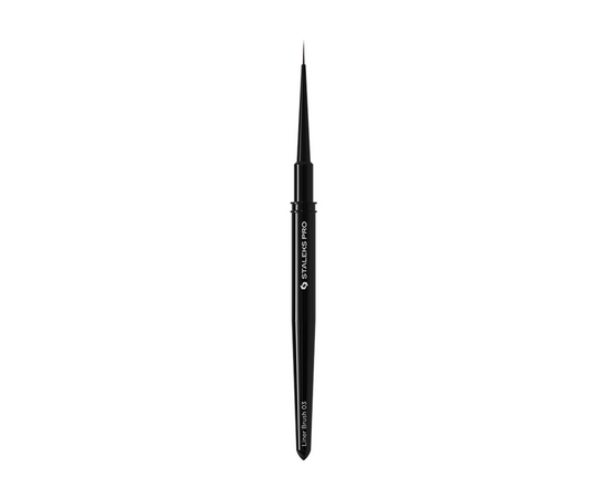 STALEKS. Manicure brush liner, Expert 0.9 mm/10 mm. Пензлик-лайнер для манікюру #2