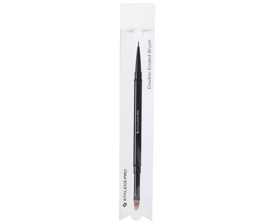 STALEKS. Manicure brush liner and Gradient brush, Expert 7 mm та 11 mm. Пензлик-лайнер та для градієнту двосторонній #3