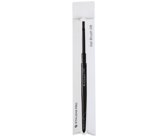 STALEKS. Gel brush, Expert 6 mm/10 mm. Пензлик для гелю #3