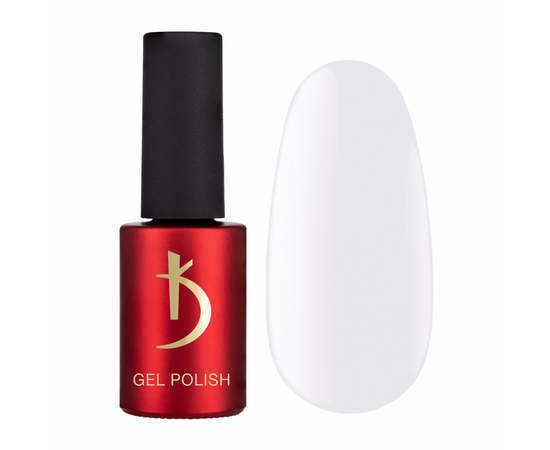 KODI Gel polish #20BW, натуральний білий, 7 ml, гель-лак #1