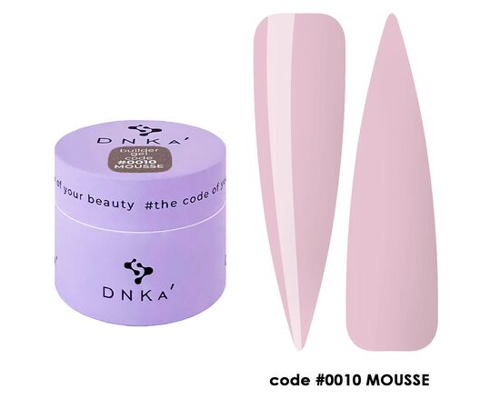 DNKa’. Builder Gel, Mousse, #0010, 15 ml, гель для моделювання #1