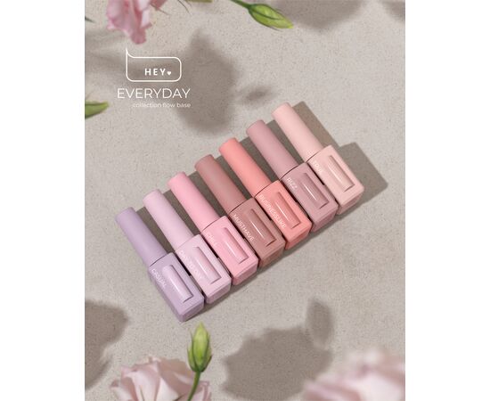 HEYLOVE. Flow base, CASUAL, 15 ml, кольорова база середньо-рідкої консистенції #3