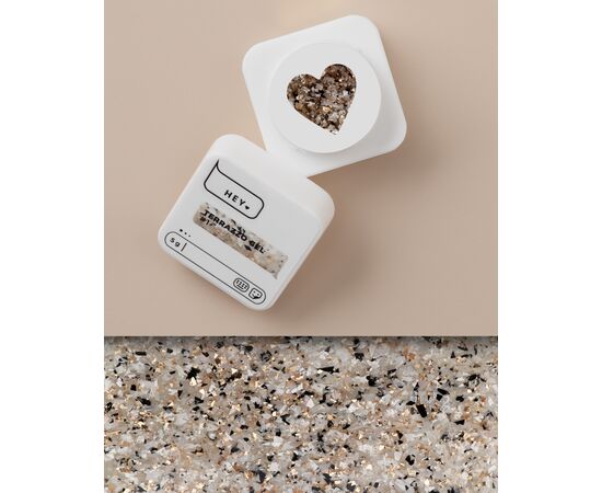 HEYLOVE. Terrazzo gel, #1, 5 g, гель для дизайну #2
