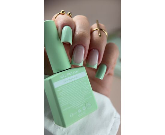 HEYLOVE. Gel Polish, AMBROSIA, 15 ml, гель-лак, світло-зелений #4