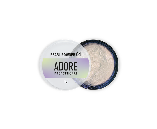 ADORE. Pearl Powder #04, 1 g. Перлинна пудра, синьо-фіолетовий перламутр #1