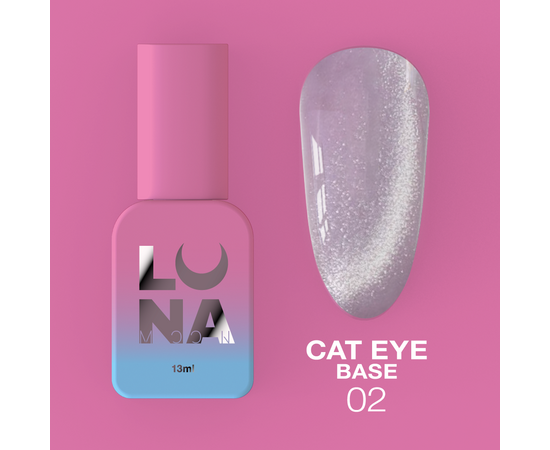 УЦІНКА / LUNAmoon. Cat Eye Base #02, 13 ml, база "котяче око" #1