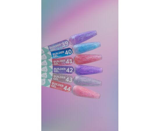 You Are Cute. Builder Gel #40, 15 ml, гель для нарощування, перламутровий #4