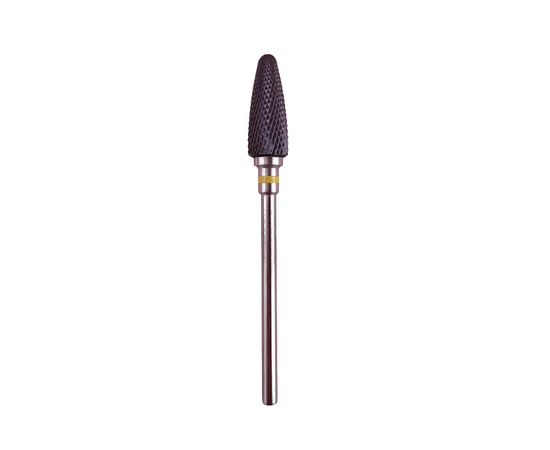 LUNAmoon. Carbide nail bit, corn, yellow, Фреза твердосплавна "Кукурудза", жовта, для зняття гель-лаку #1