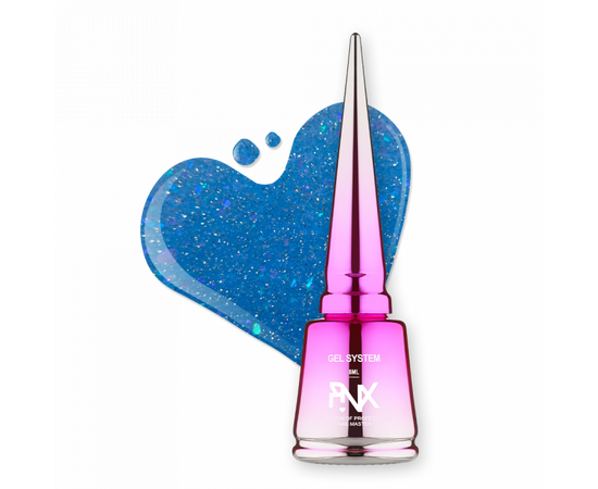 PINX. Liquid builder gel "Paris Chic", 8 ml, #006. Гель для укріплення та вирівнювання, світловідбиваючий #1
