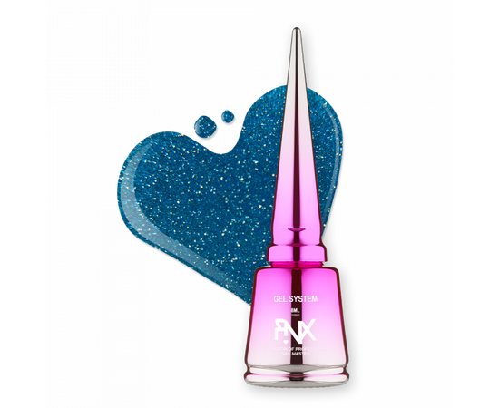 PINX. Liquid builder gel "Paris Chic", 8 ml, #008. Гель для укріплення та вирівнювання, світловідбиваючий #1