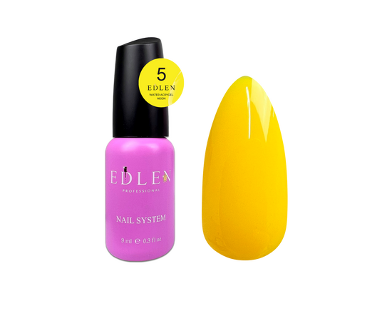 УЦІНКА / EDLEN Water Acrygel Neon №05, 9 ml #1