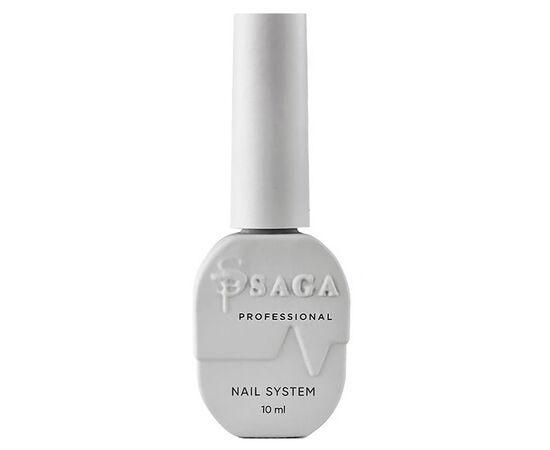 SAGA. Rubber base "Soft", clear, 10 ml. Прозора каучукова база #1