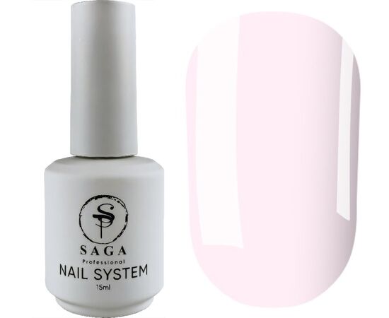 SAGA. Elastic base, #02, 15 ml. Камуфлююча база #1