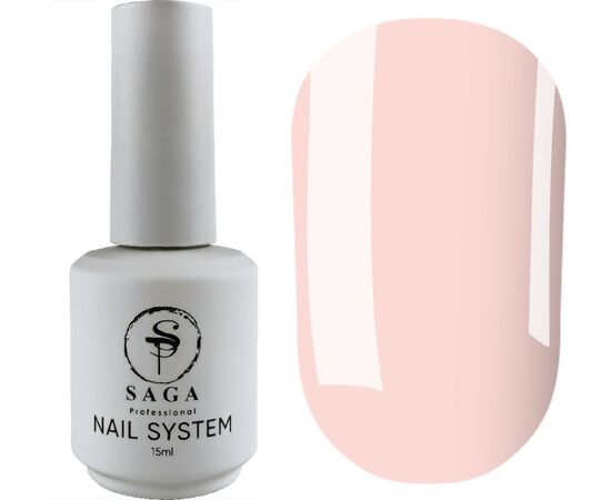 SAGA. Elastic base, #04, 15 ml. Камуфлююча база #1