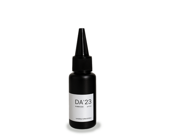 DA'23. Rubber base, Underlay, 30 ml, прозора база для підложки (з ковпачком) #1