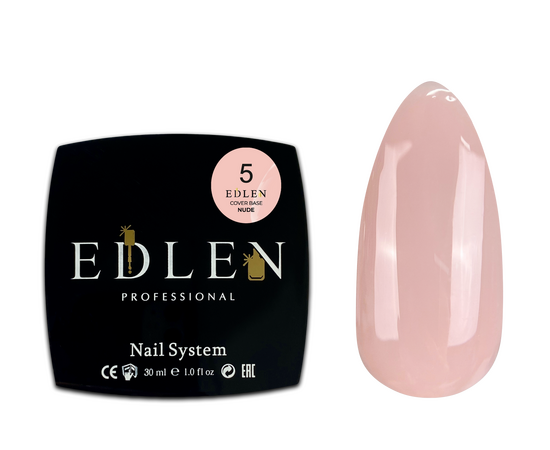 УЦІНКА / EDLEN Cover base NUDE №05, 30 ml #1