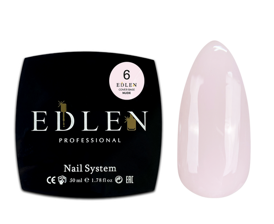 УЦІНКА / EDLEN Cover base NUDE №06, 50 ml #1
