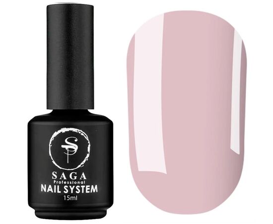 SAGA. French base, #07, 15 ml. Камуфлююча база #1