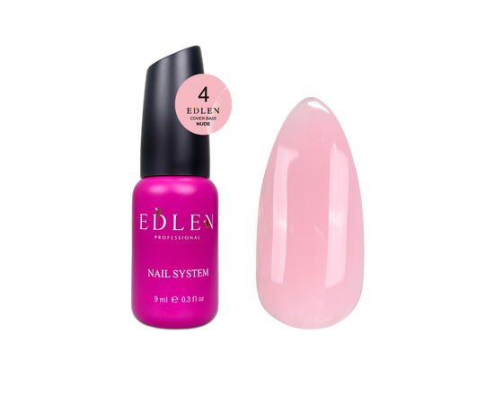 УЦІНКА / EDLEN Cover base NUDE №04, 9 ml #1