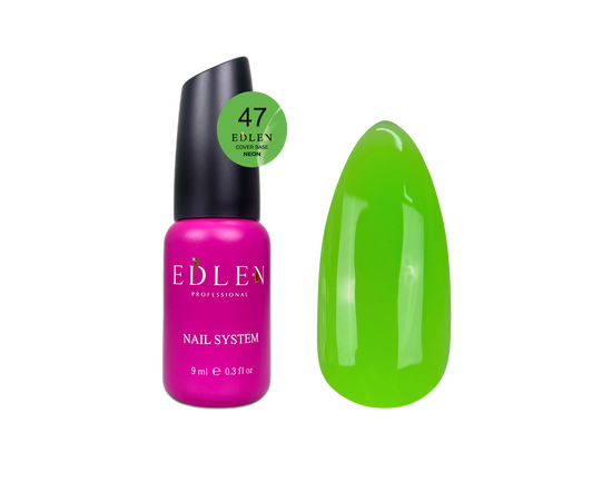 УЦІНКА / EDLEN Cover base NEON №47, 9 ml #1