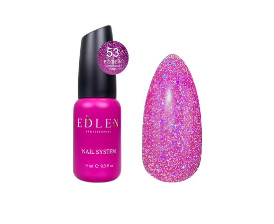 УЦІНКА / EDLEN Cover base FLASH №53, 9 ml #1