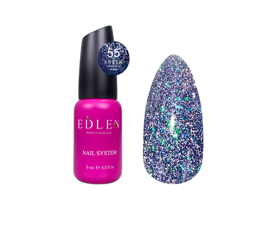 УЦІНКА / EDLEN Cover base FLASH №55, 9 ml #1