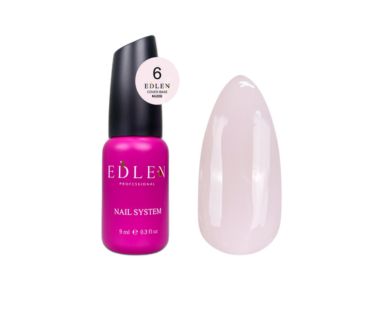 УЦІНКА / EDLEN Cover base NUDE №06, 9 ml #1