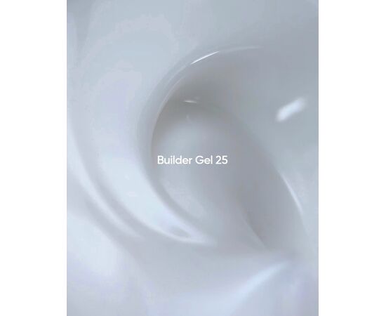 NOTD. Builder Gel, #25, 15 ml. Гель для нарощування, насичений білий #2