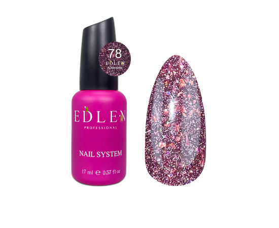 УЦІНКА / EDLEN Cover base FLASH №78, 17 ml #1
